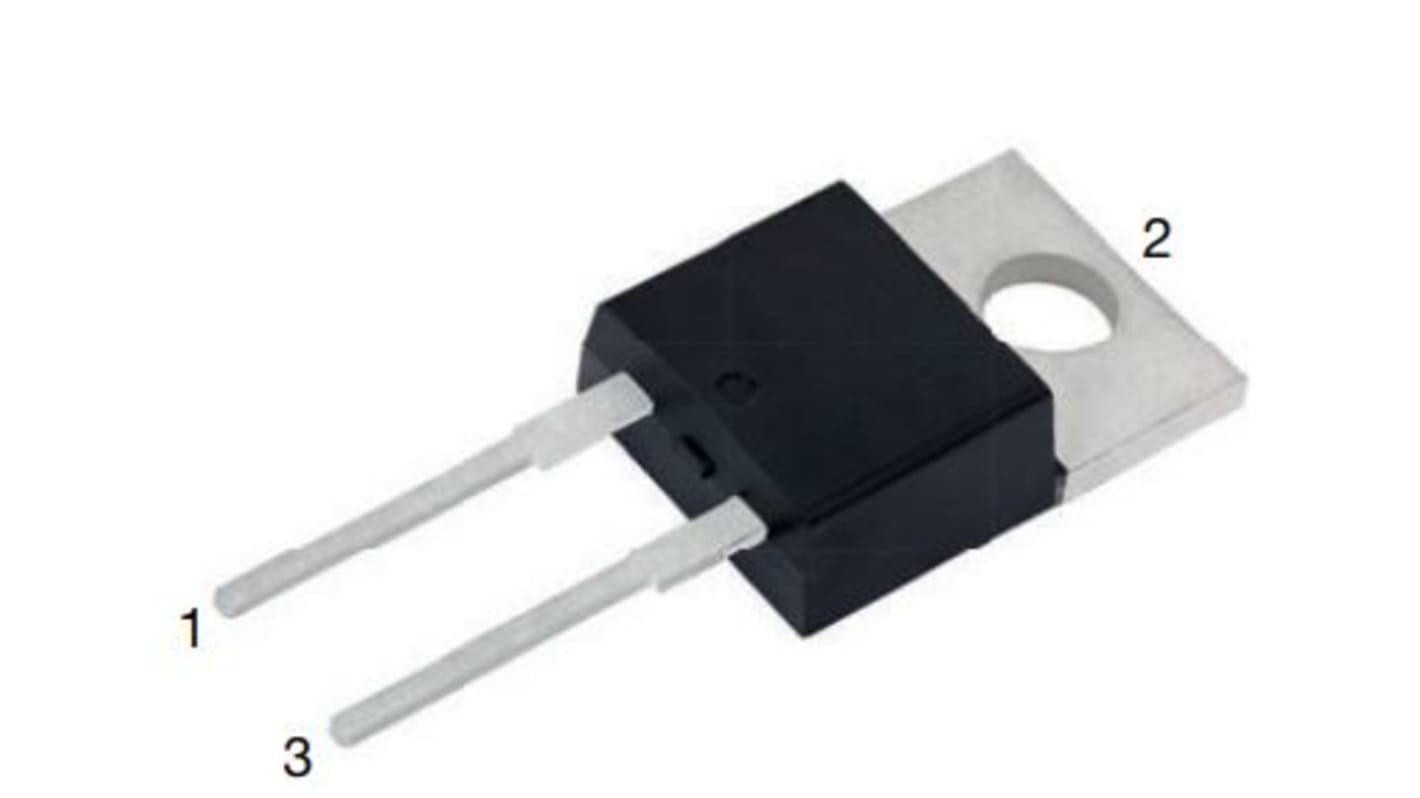 Vishay 600V 60A, Fast Recovery Epitaxial Diode Rectifier & Schottky Diode, TO-247AD 2L VS-E5TX3006THN3