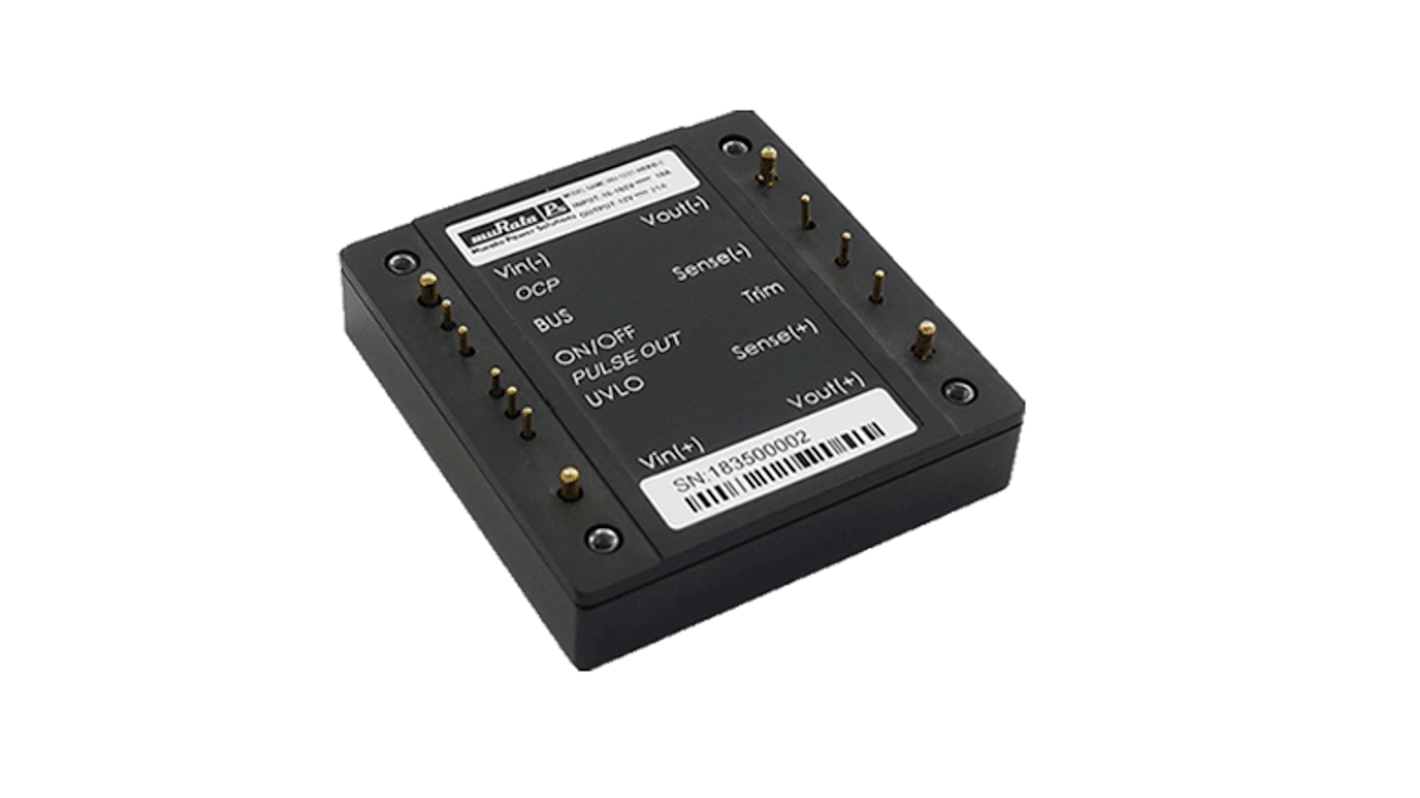 Murata IRH-W80 Isolated DC-DC Converter, 12V dc/, 16 → 60 V dc Input, 250W