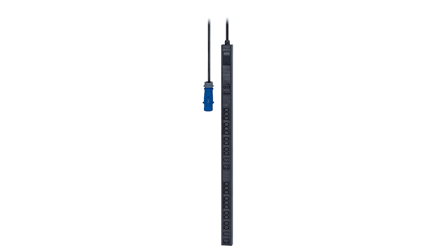 Unidad de distribución APC EPDU1132B, 24 conectores, Montaje en Rack, Cable 3m IEC 60309 32A IEC C13, IEC C19