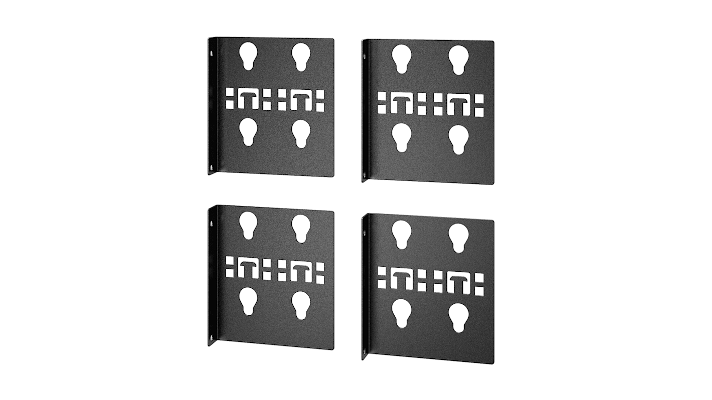 APC Easy Rack Series Mounting Bracket for Use with Power Distribution Unit, M6 Thread, 4 Piece(s)