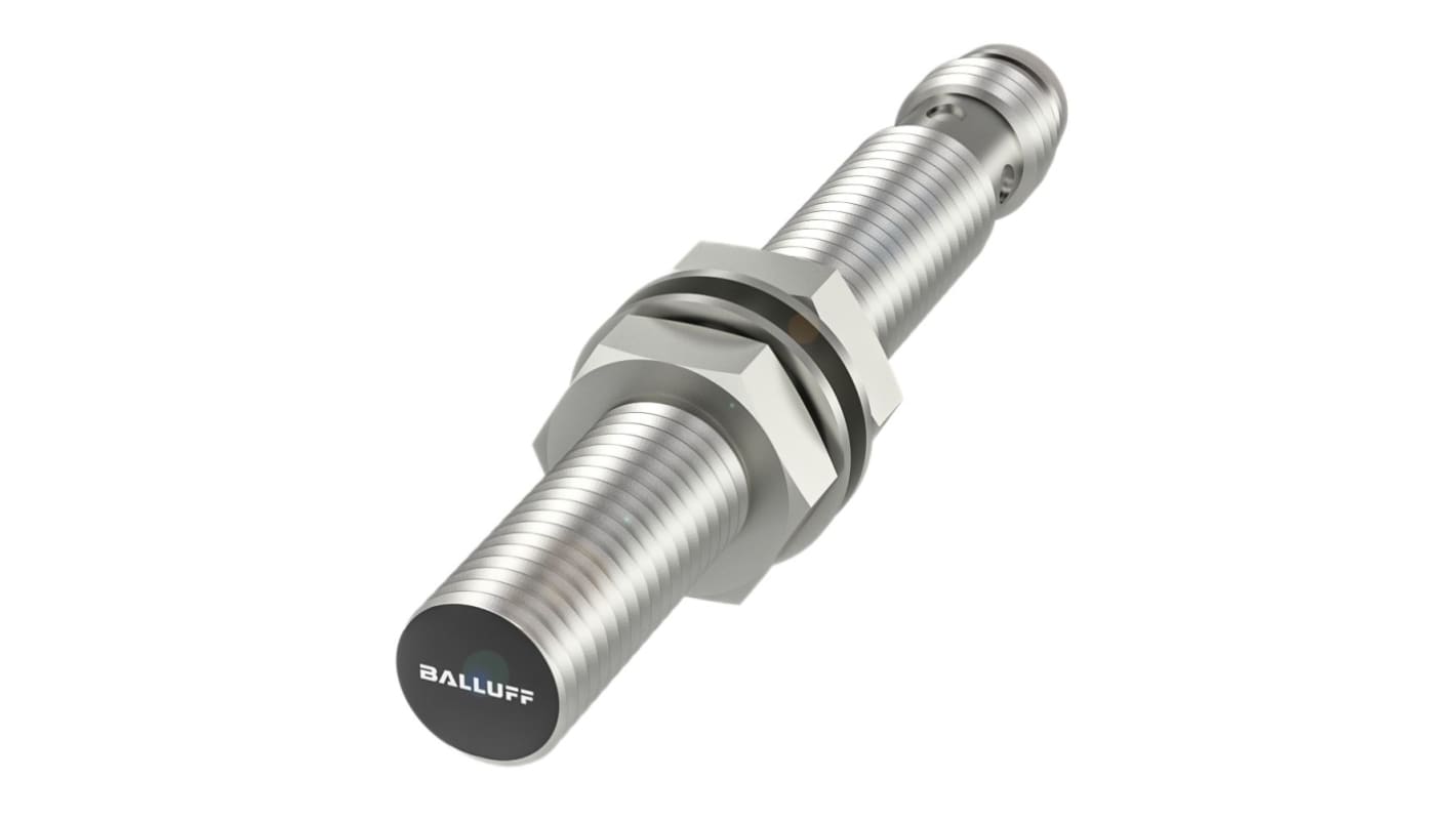 Rs-Online Sensore di prossimità Cilindro filettato BALLUFF M8 rilevamento 2 mm 10 → 30 V CC