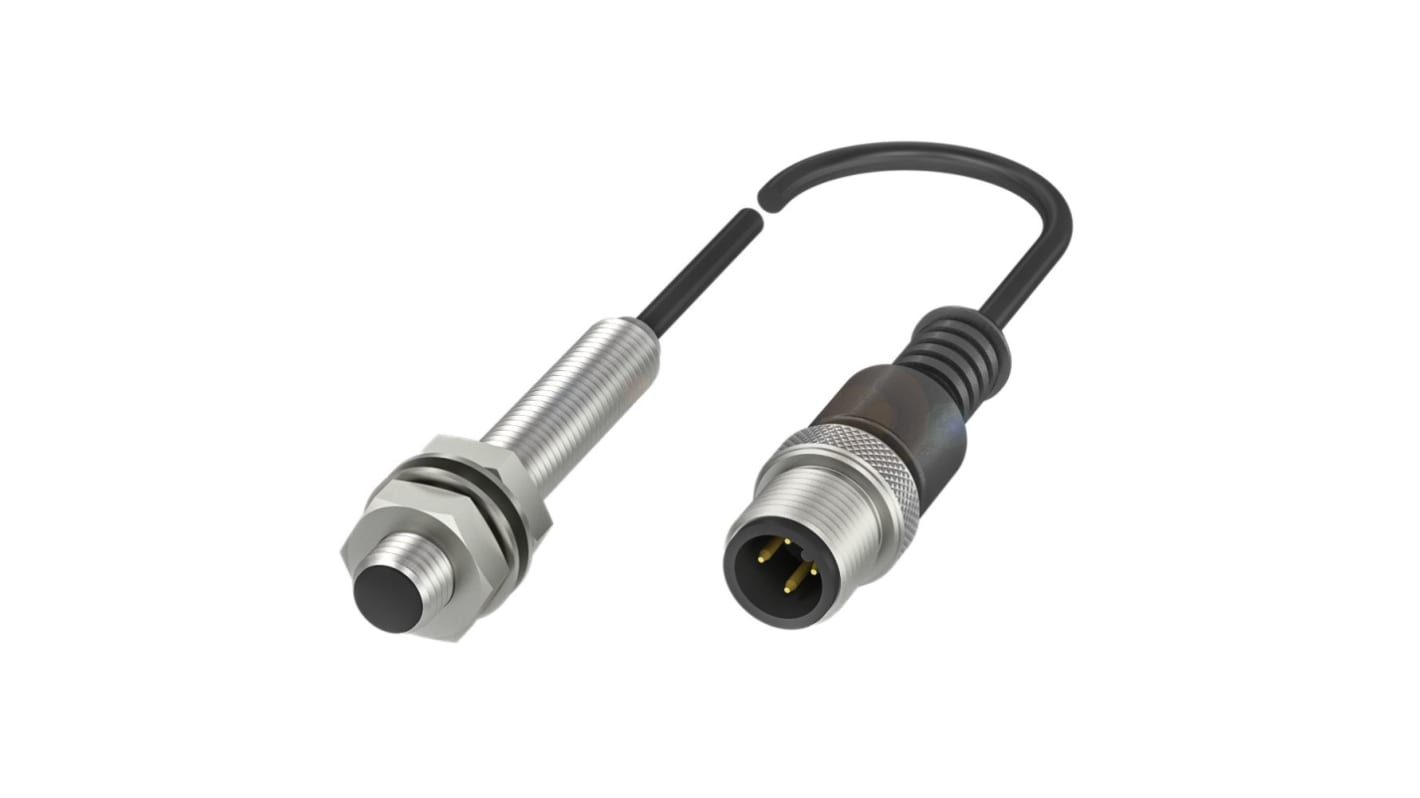 Rs-Online Sensore di prossimità Cilindro filettato BALLUFF M8 rilevamento 2 mm 10 → 30 V CC