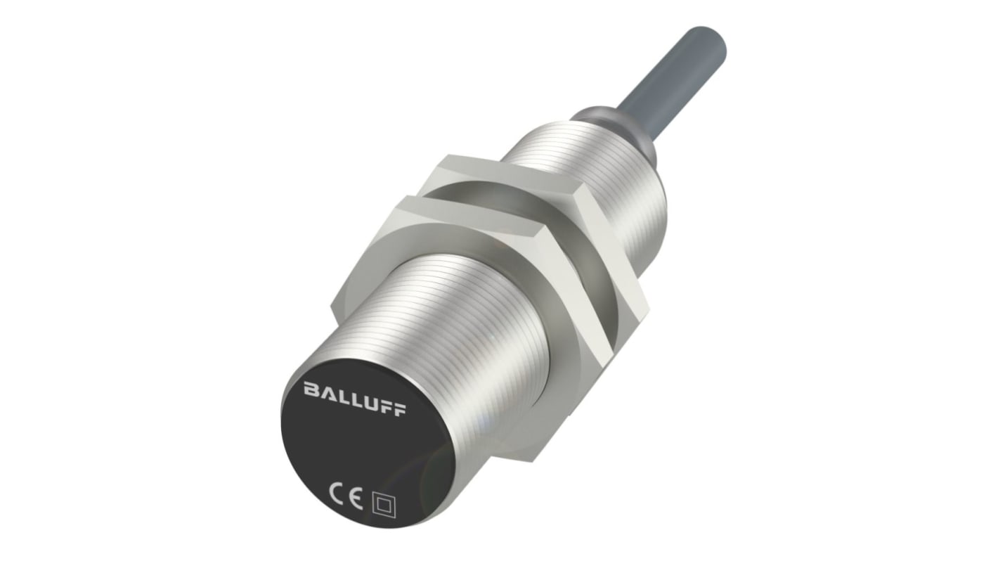 Capteur de proximité BALLUFF, M18, Détection 8 mm, PNP NO, 10 → 30 V c.c.