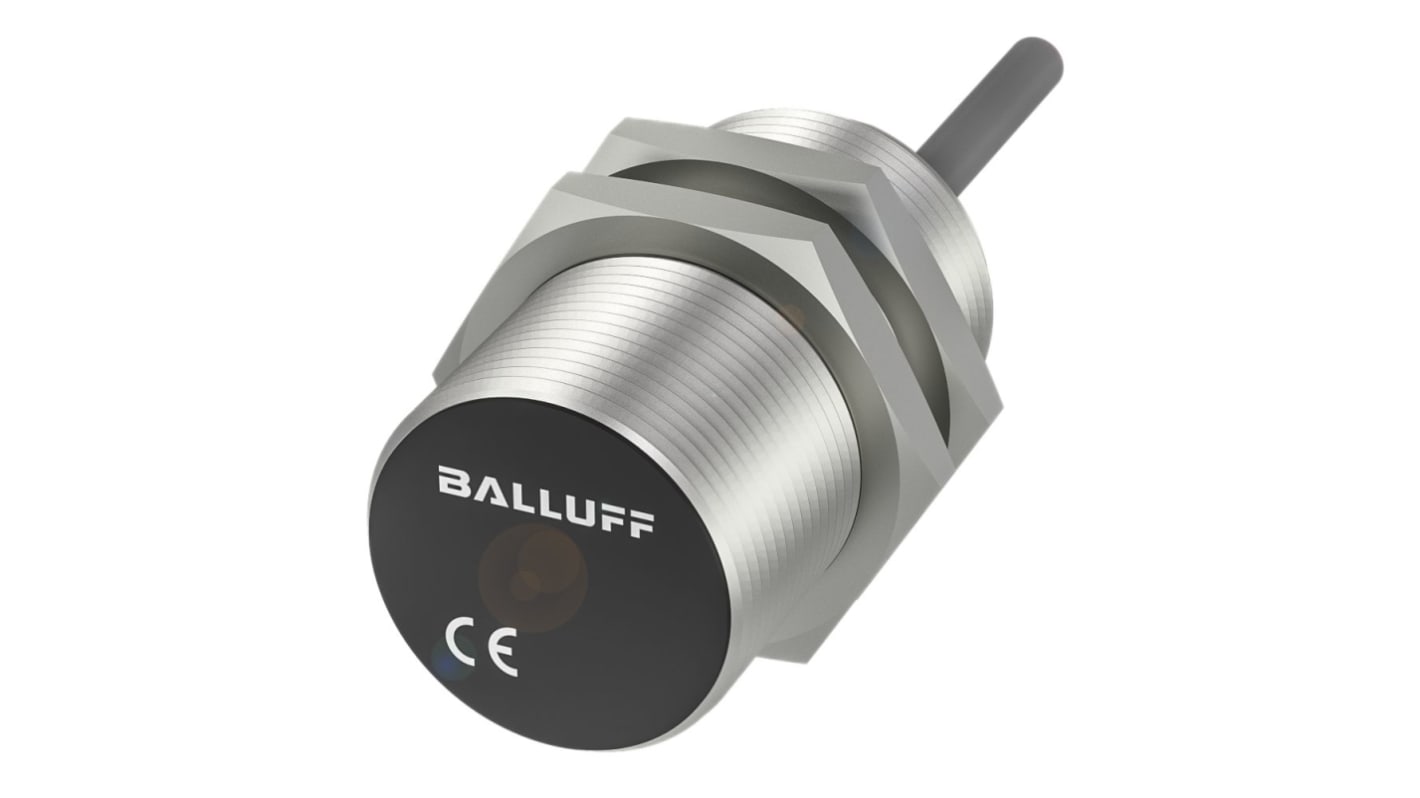 Rs-Online Sensore di prossimità Cilindro filettato BALLUFF M30 rilevamento 10 mm 10 → 30 V CC
