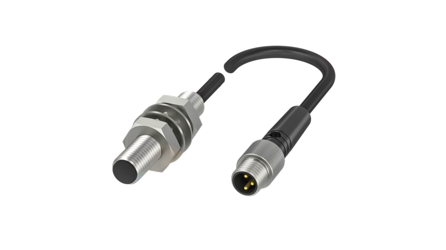 Rs-Online Sensore di prossimità Cilindro filettato BALLUFF M8 rilevamento 2 mm 10 → 30 V CC