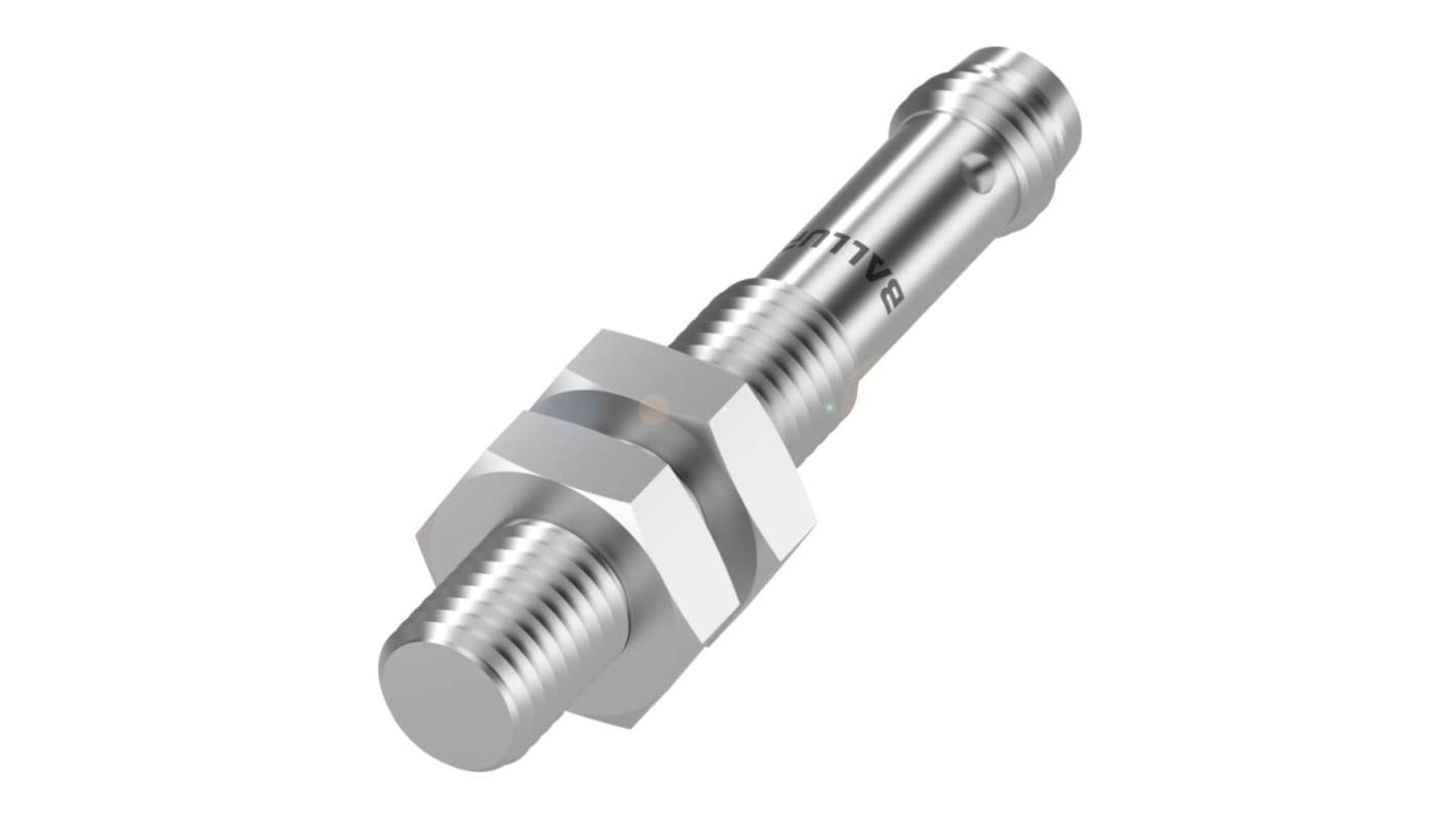 Rs-Online Sensore di prossimità Cilindro filettato BALLUFF M8 rilevamento 2mm 10 → 36 V CC