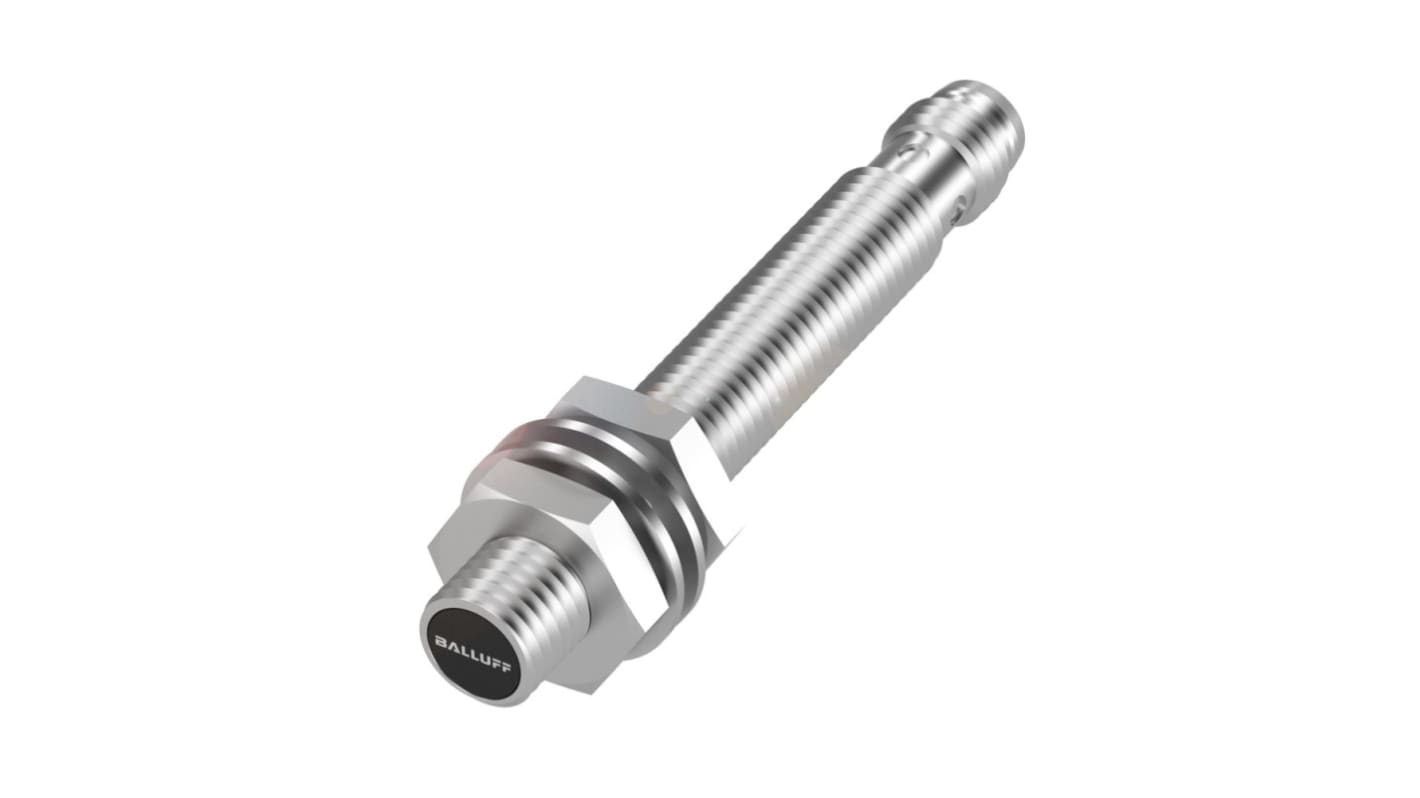 BALLUFF BES M8 Näherungssensor Induktiv, Gewinderohr 3 mm PNP 10 → 30 VDC / 200 mA NO, IP68