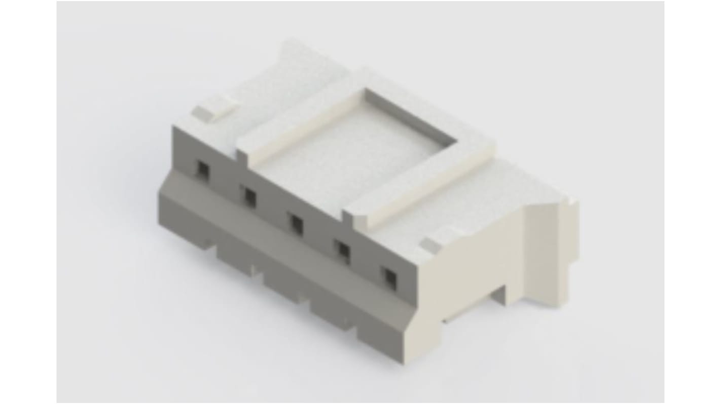 EDAC Female Crimp Connector Housing, 2mm Pitch, 5 Way, 1 Row