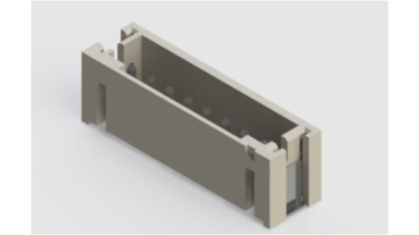 Conector macho para PCB EDAC serie 140 de 8 vías, 1 fila, paso 2.0mm, Montaje Superficial