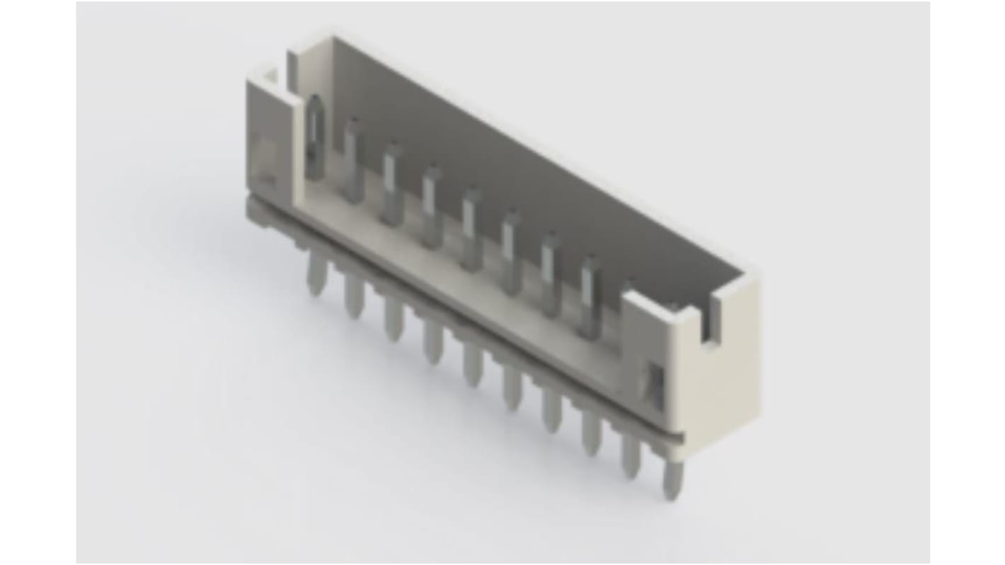 Conector macho para PCB EDAC serie 140 de 10 vías, 1 fila, paso 2.0mm, Montaje en orificio pasante