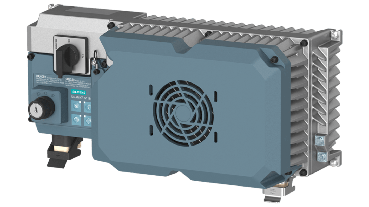 Variador de frecuencia Siemens serie 6SL3520, 5,5 kW, 380 → 480 V., 3 fases, 11,88 A., 0 → 240Hz