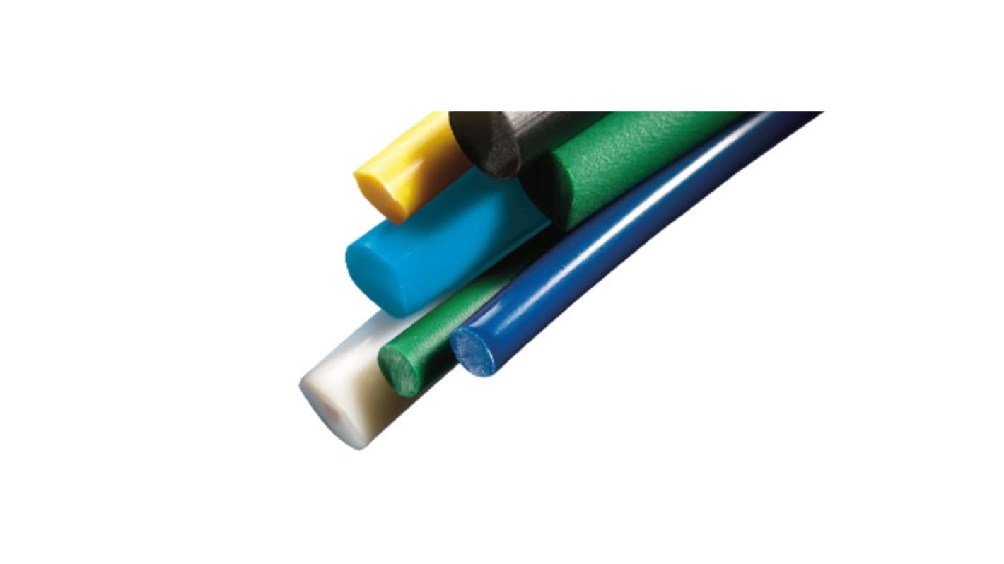 OPTIBELT RR 12 green-rough 88 Shore A poliuretán gömbszíj, Zöld