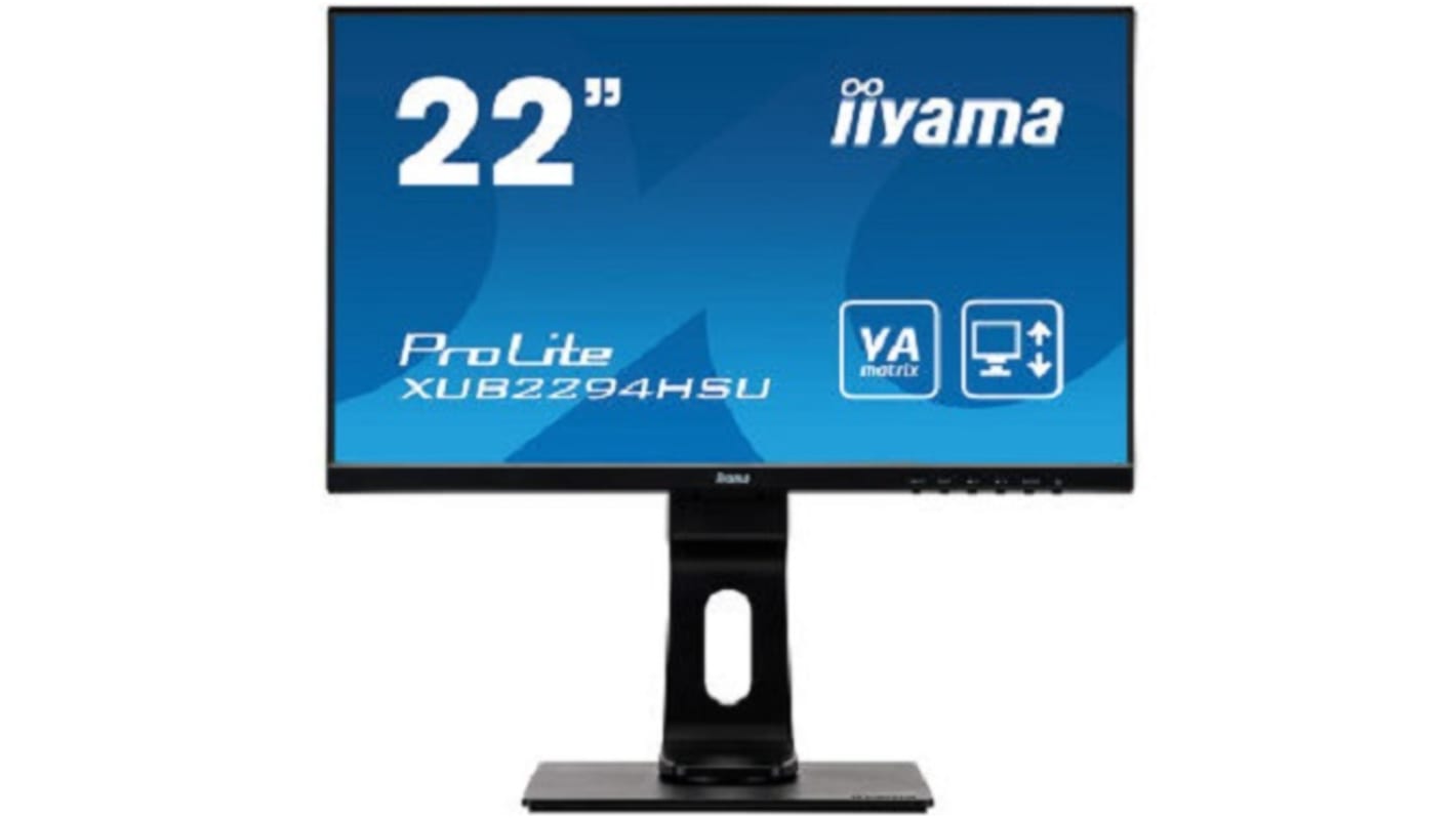 Monitor komputera, 22cal, 1920 x 1080 Pixels ProLite, iiyama