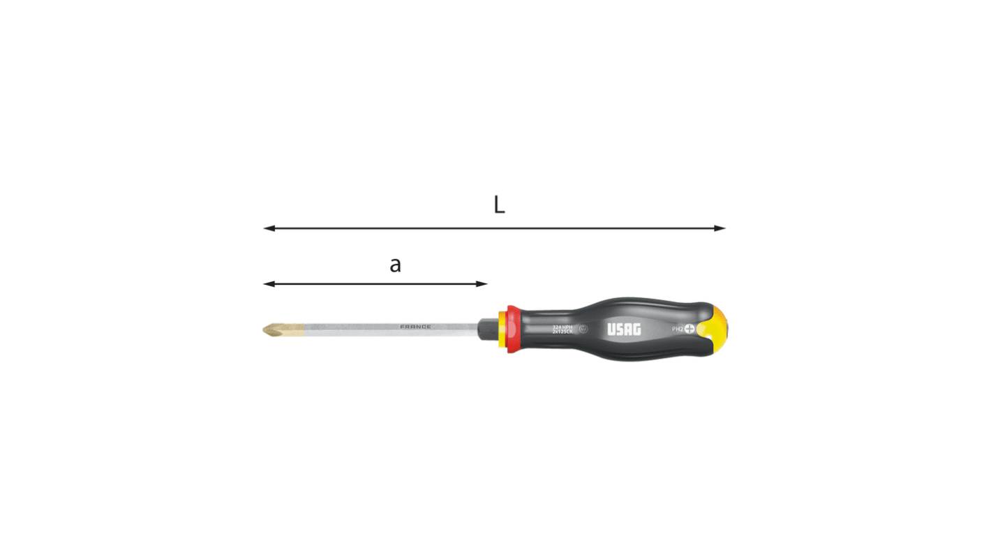 Cacciavite standard Phillips PH3 Usag