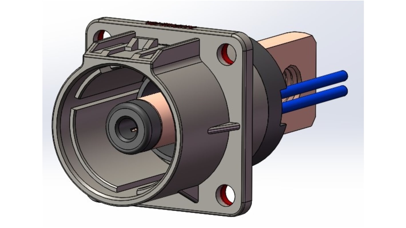 Amphenol Industrial, PowerLok Receptacle EV Connector