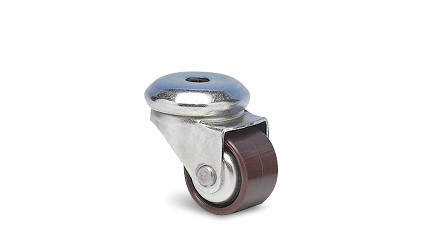 Guitel Hervieu Swivel Castor Wheel, 45kg Capacity, 30mm Wheel