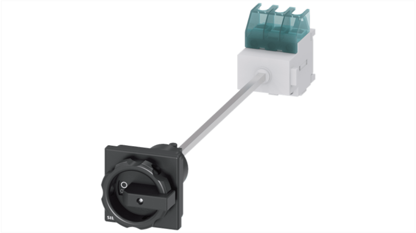 Interruttore sezionatore Siemens 3LD2215-0TK51, 3P, 32A, Montaggio a pannello, IP65