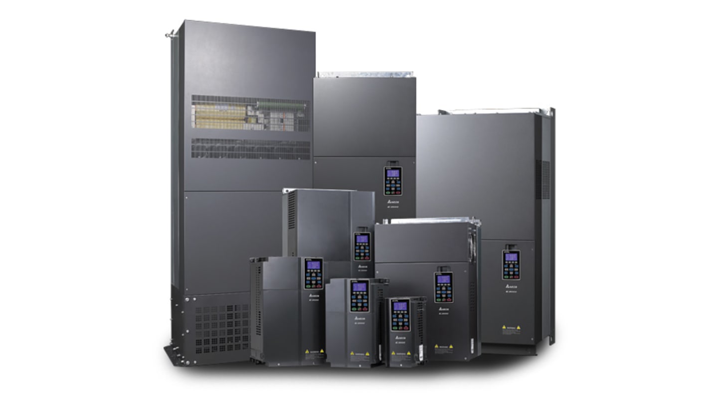 Delta Electronics 1.5 kW三相变频器, 460 V, 4 A, 599Hz, C2000系列