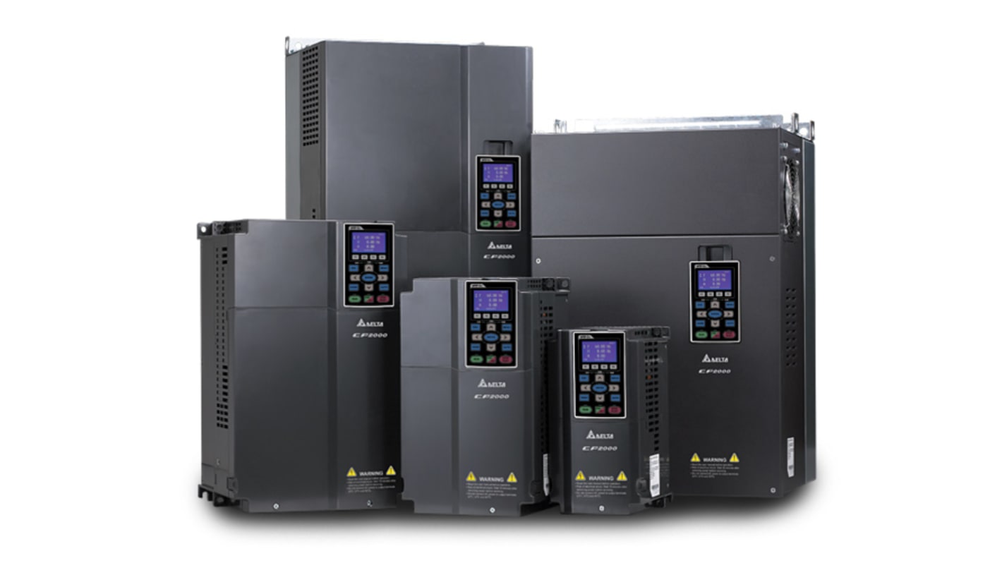 Delta Electronics 75 kW三相变频器, 460 V, 150 A, 599Hz, CP2000系列