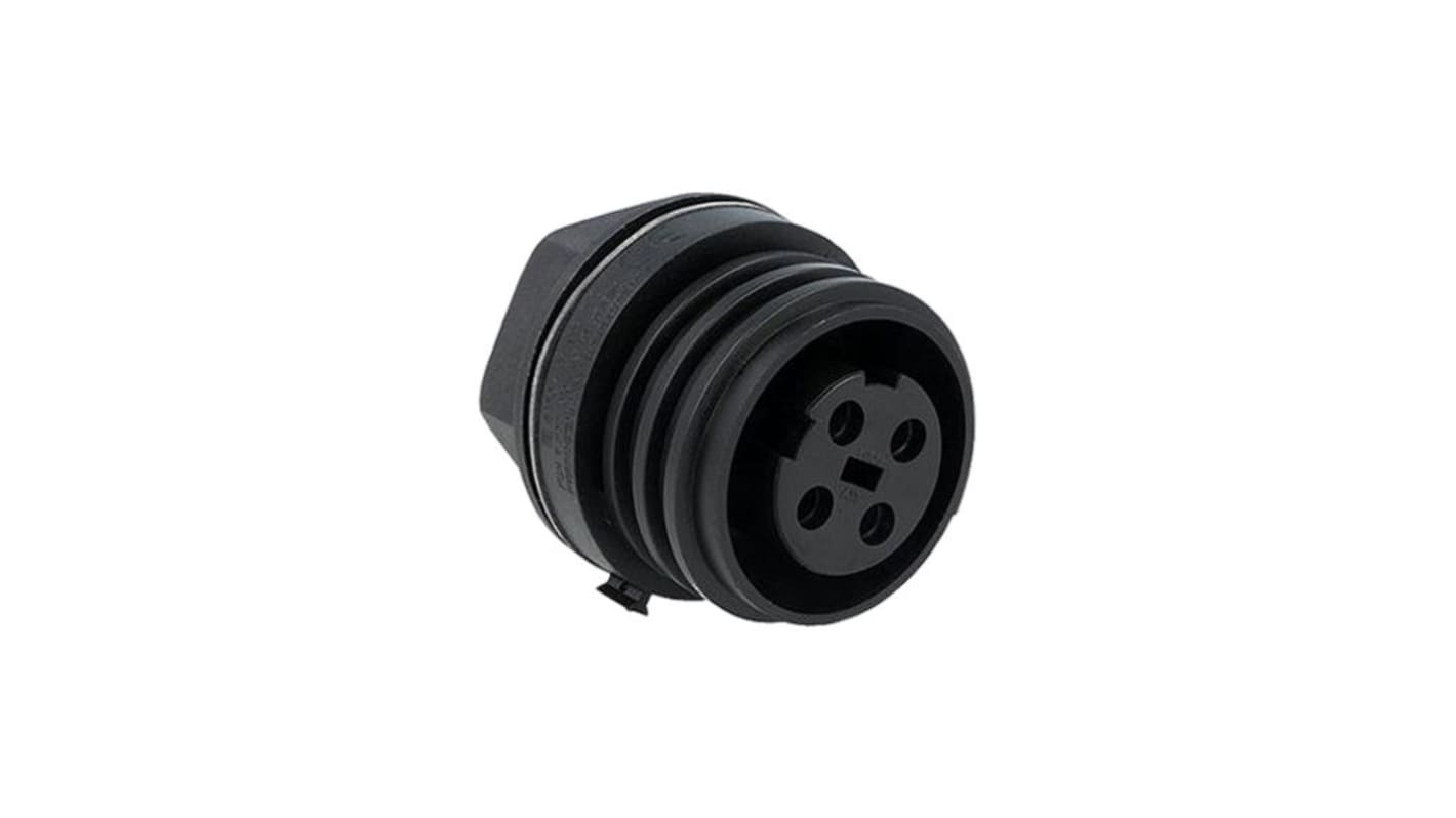 Bulgin Circular Connector, 2 Contacts, Panel Mount, Socket, Female, IP68, Buccaneer 900 Series