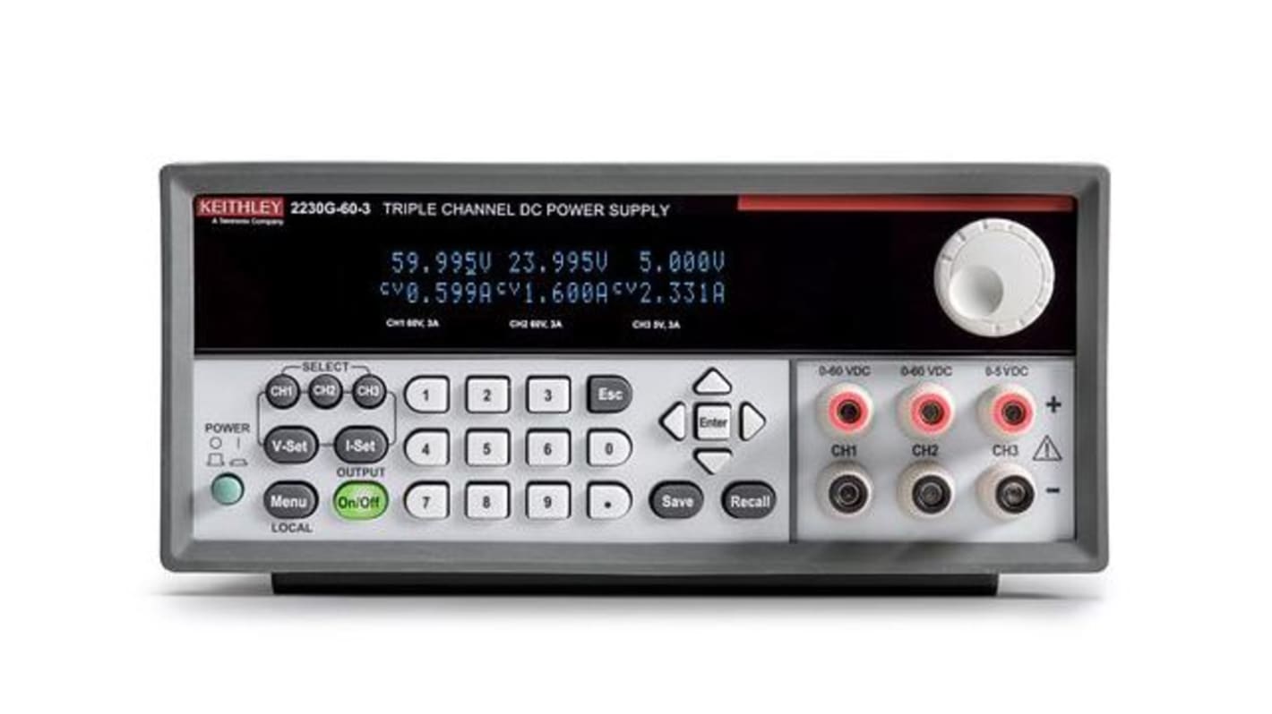 Zasilacz laboratoryjny 0 → 60V 3A Keithley 375W Programowalny zasilacz DC