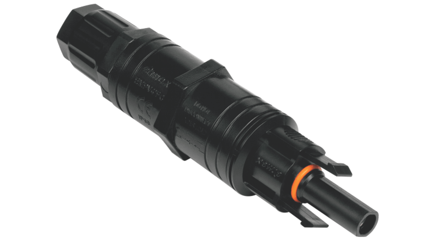 RS PRO Female, In-Line Mount Solar Connector, Cable CSA, 2.5mm², 1 kV