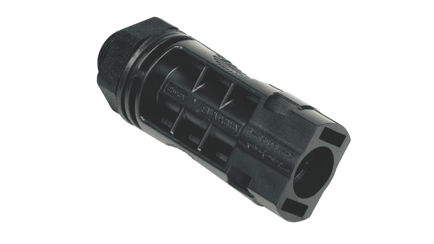 RS PRO Male, Panel Mount Solar Connector, Cable CSA, 2.5mm², 1.5 kV