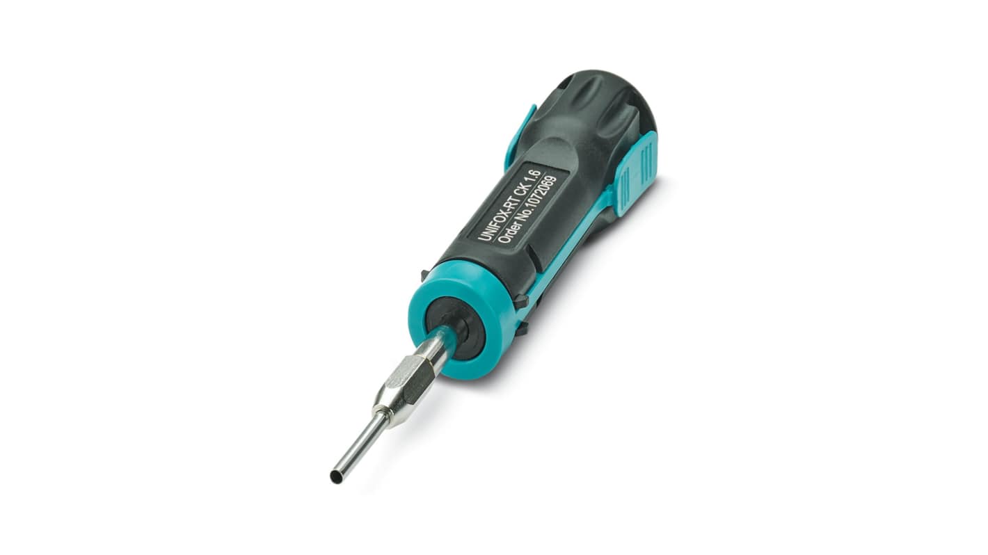 Phoenix Contact Removal Tool, UNIFOX RT-CK 1.6 Series, Crimp Contact