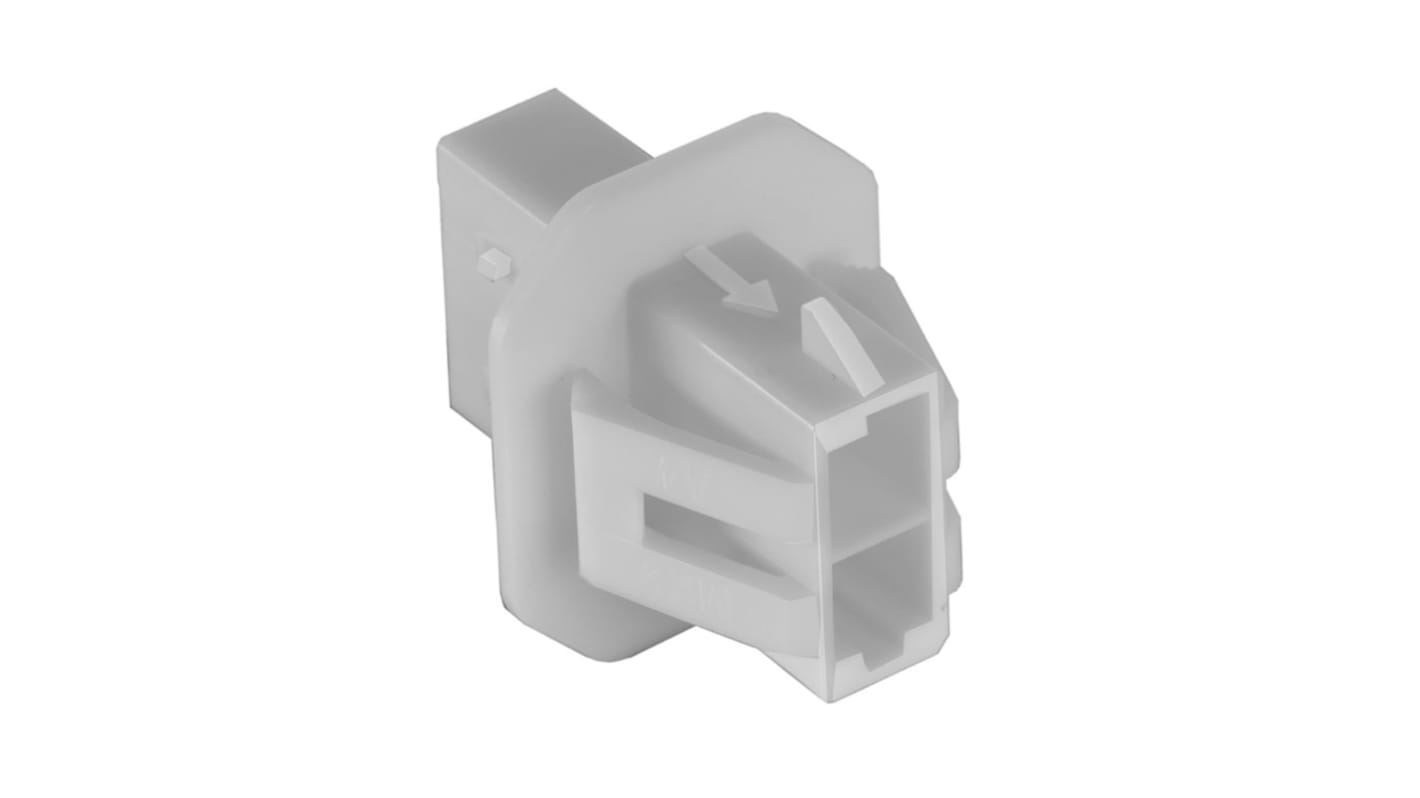 Molex, VersaBlade Receptacle Crimp Connector Housing, 8mm Pitch, 2 Way, 1 Row