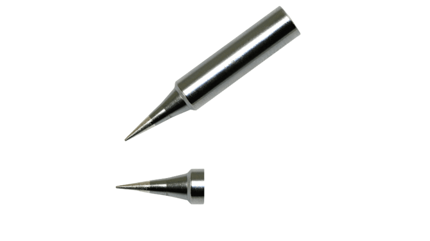 Punta de soldadura tipo Cónico Hakko, serie T18 mod. FR702, punta de 0,2 x 14,5 mm, para usar con Estación de soldadura