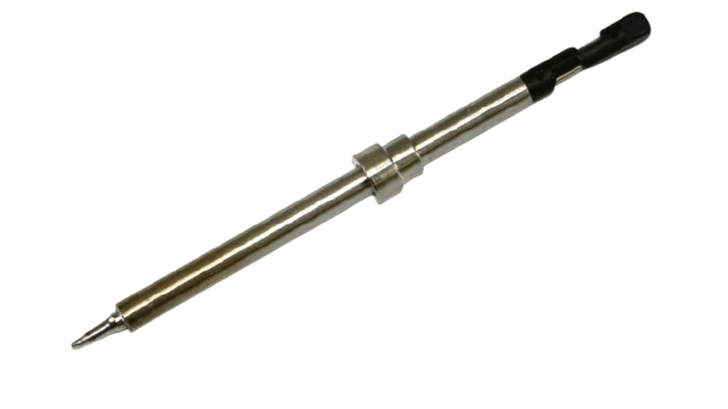 Punta de soldadura tipo Cincel Hakko, serie T30 mod. FM2032, punta de 1 x 6,5 mm, para usar con FM-2032