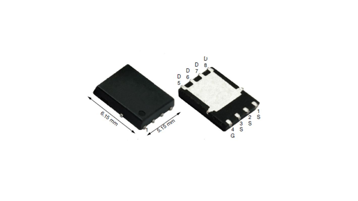 Vishay N-Channel MOSFET, 52.1 A, 60 V, 8-Pin PowerPAK SO-8 SiR4602LDP-T1-RE3