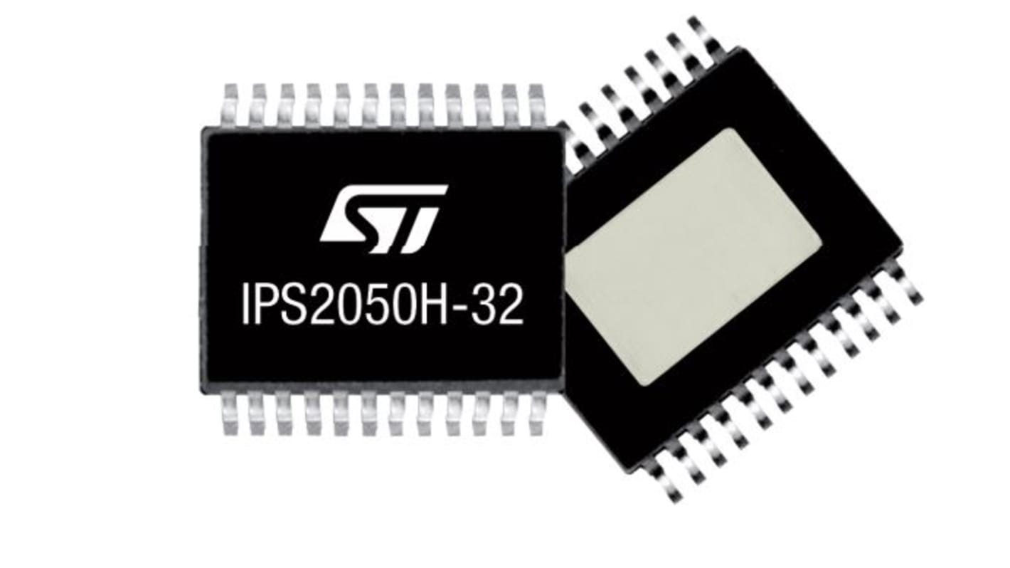 STMicroelectronics Power Switch IC Hochspannungsseite Hochspannungsseite 30mΩ 24-Kanal 60 V max. 16 Ausg.