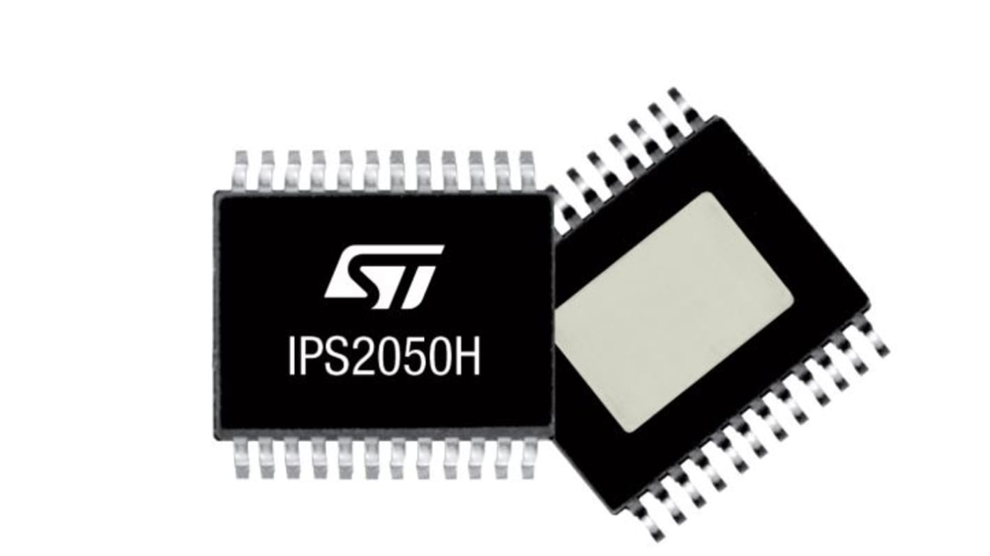 STMicroelectronics Power Switch IC Hochspannungsseite Hochspannungsseite 50mΩ 24-Kanal 60 V max. 16 Ausg.