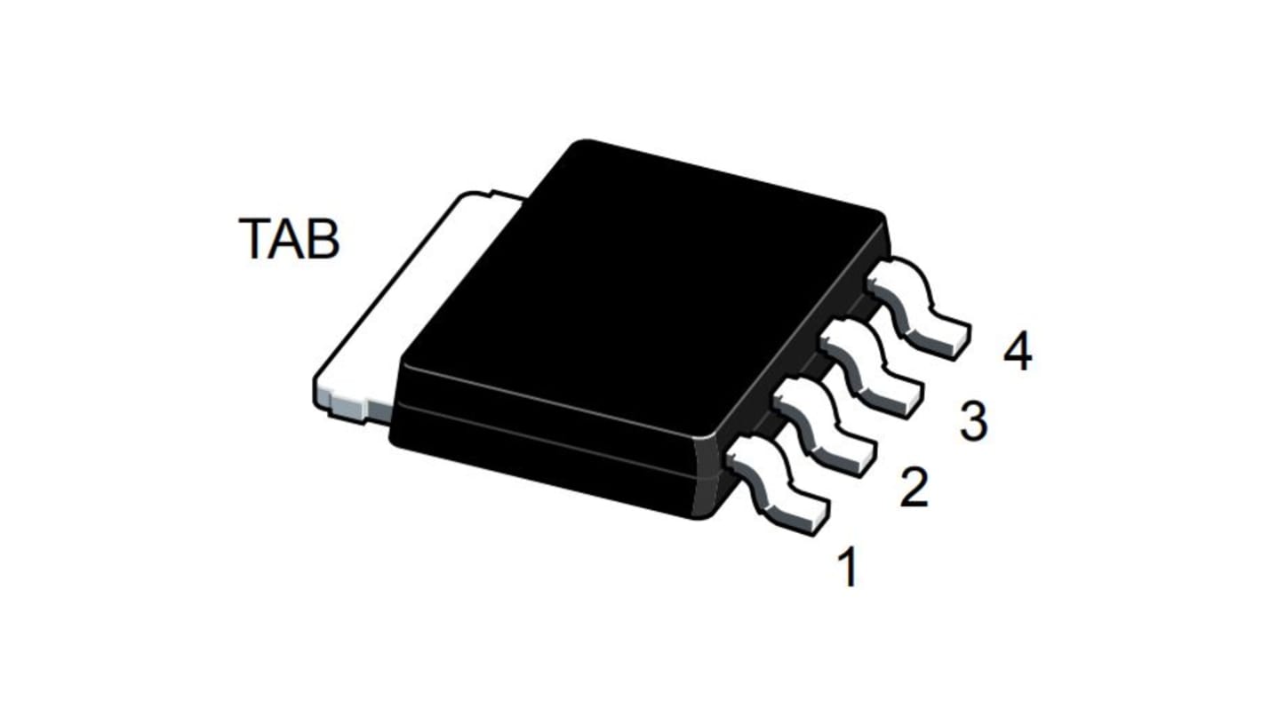 MOSFET STMicroelectronics, canale N, 100 A, LFPAK, SOT-669, Montaggio superficiale