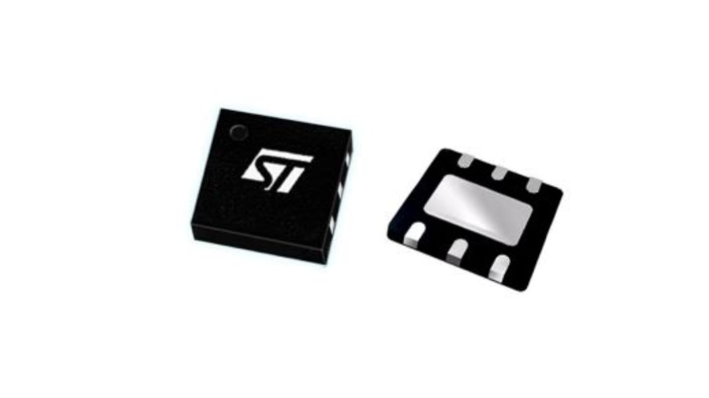 STMicroelectronics LDO稳压芯片, 0.8 → 4.5 V输出, 200mA最大输出, 单路输出, 3%精度