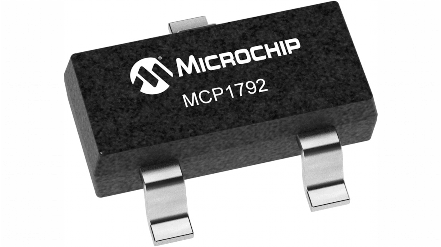 Microchip Spannungsregler 150mA Niedrige Abfallspannung SOT-23A, 3-Pin