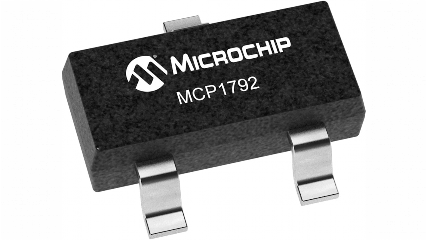 Microchip LDO稳压芯片, 3.3 V输出, 150mA最大输出, SOT-23A, 3针