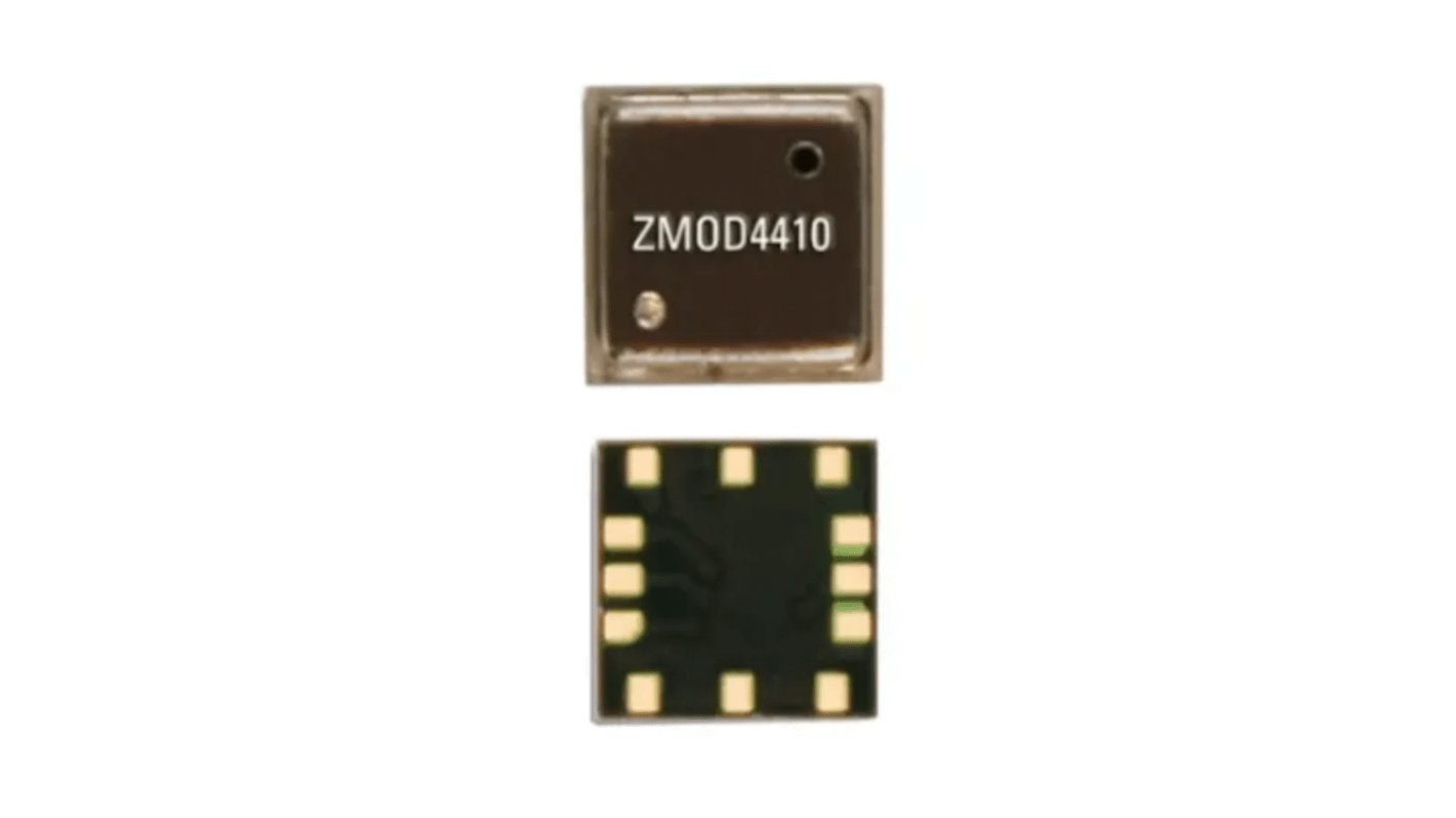 Renesas Electronics ZMOD4510AI3V, Nitrogen Dioxde, Ozone Gas Sensor IC for Air Quality Monitors