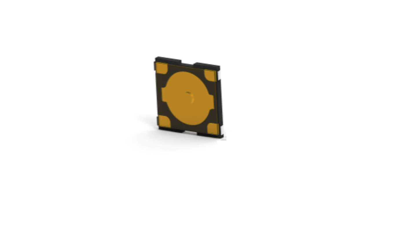 TE Connectivity Black Top Tactile Switch, SPST 50 mA Surface Mount