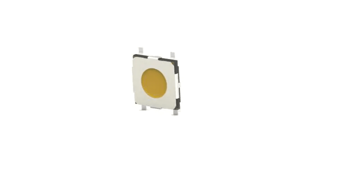 TE Connectivity Black Top Tactile Switch, SPST 50 mA Surface Mount