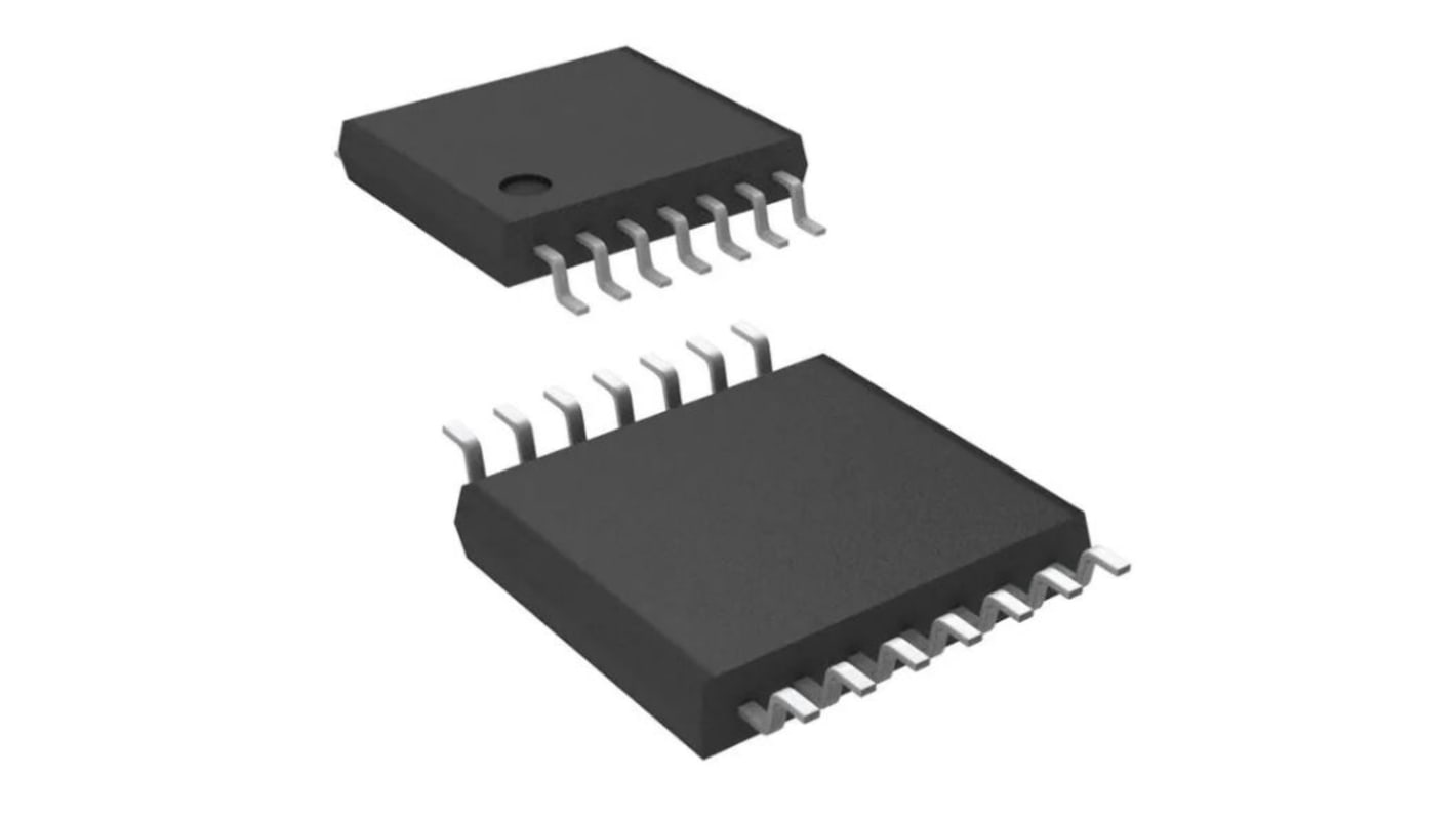 TL084IPT STMicroelectronics, Operational Amplifier, Op Amp, 4MHz, 3 → 30 V, 14-Pin TSSOP