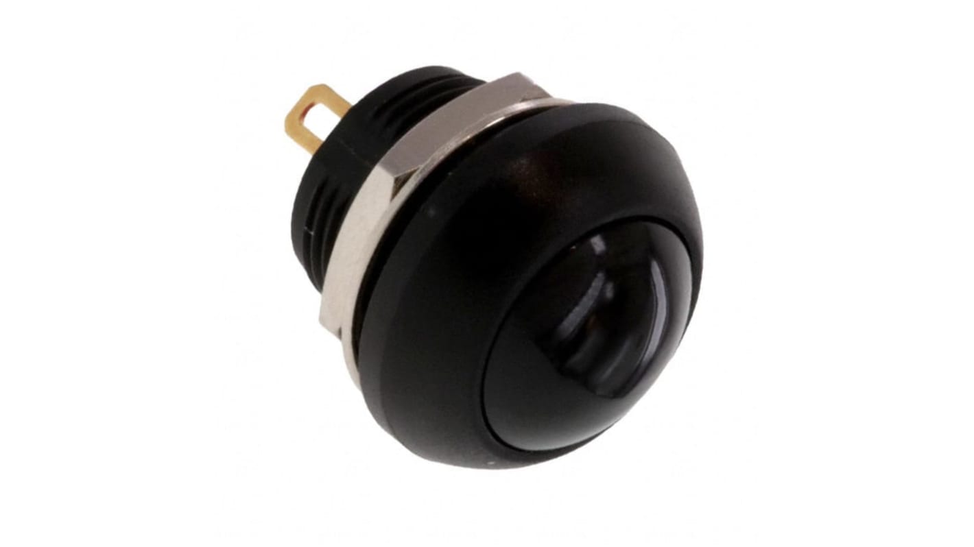 TE Connectivity PB6 Series Push Button Switch, (On)-Off, Panel Mount, SPST - NO, 50 V dc, 125V ac, IP68