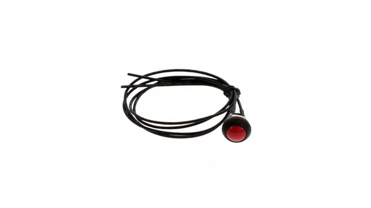 TE Connectivity PB7 Series Push Button Switch, On-(On), Panel Mount, SPST - NC, 50 V dc, 125V ac, IP68