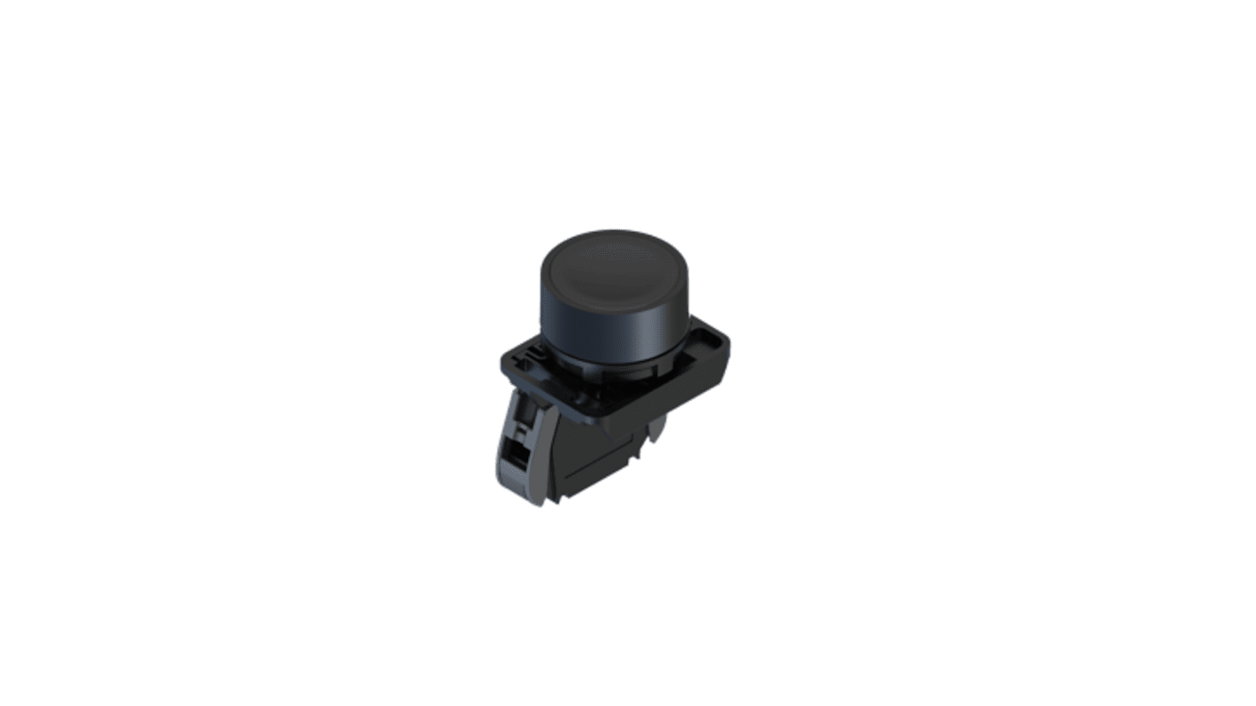RS PRO Push Button Complete Unit, 22.5mm Cutout, SPST