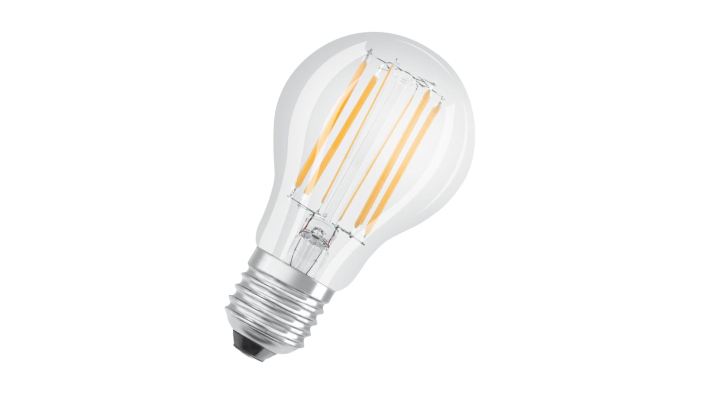 Osram PARATHOM Classic, LED-Lampe Glaskolben, , 7,5 W, E27 Sockel, 2700K warmweiß