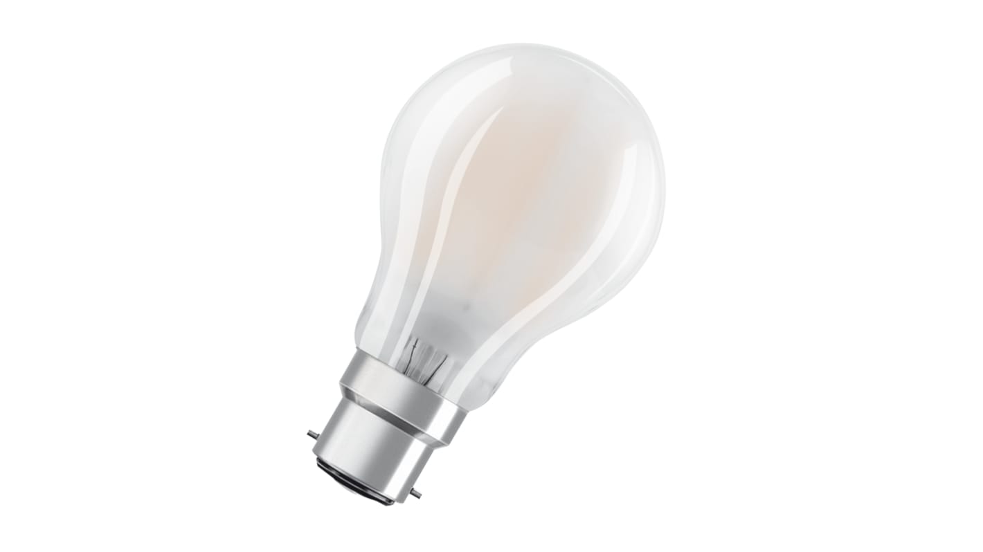 Osram PARATHOM Classic, LED-Lampe, Glaskolben, , 4 W, B22d Sockel, 2700K warmweiß