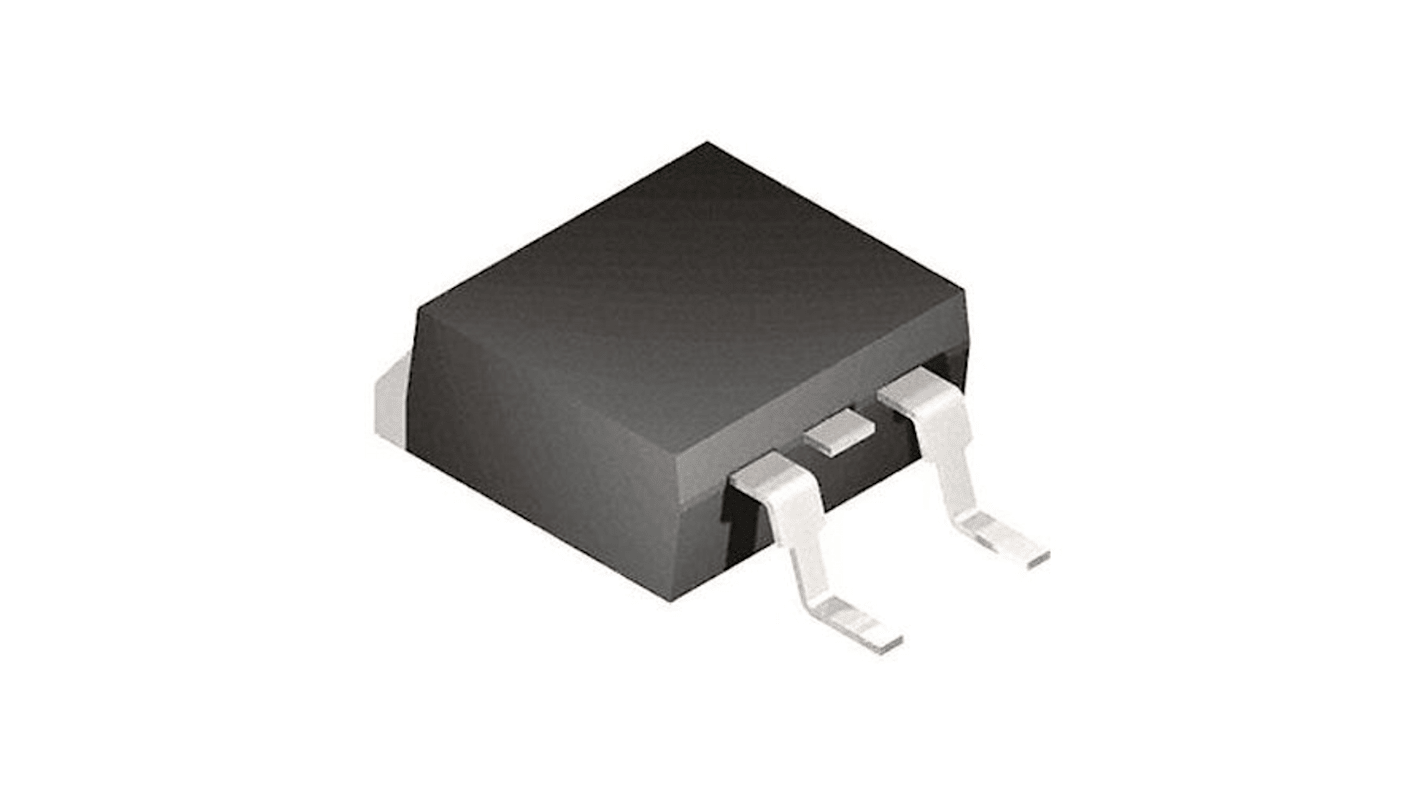 N-Channel MOSFET, 46 A, 650 V D2PAK Vishay SIHB055N60EF-GE3