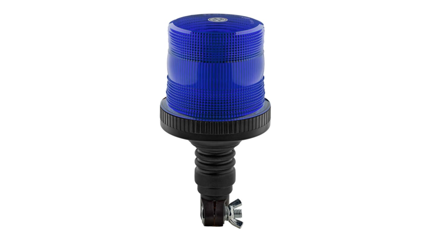 Indicador luminoso RS PRO, efecto Intermitente, LED, Azul, alim. 10 → 110 V.