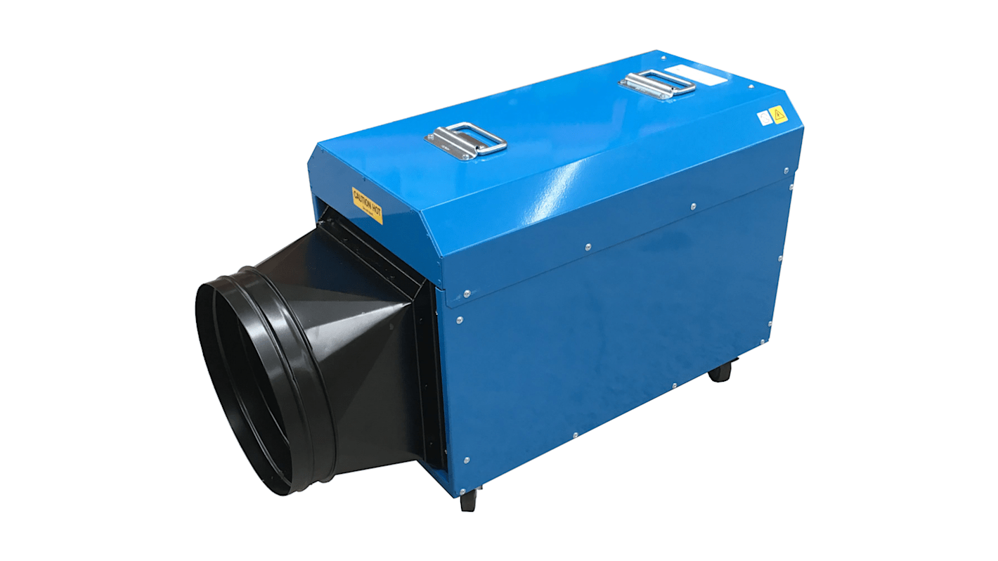 Broughton 18kW Fan Industrial Heater, Portable, 415 V BS4343/IEC60309
